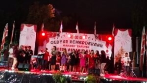 Kemeriahan Orkes Dangdut Hut Ri Ke-80 Desa Pekarungan